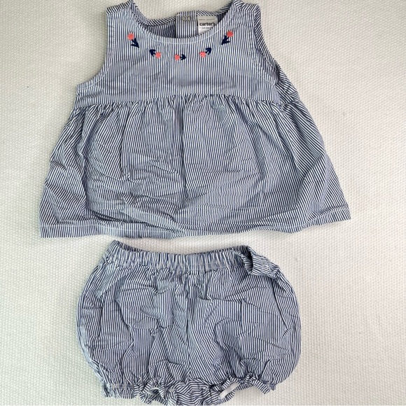 Baby Girl Lot 3M-12M 💖 Outfits Pajamas Summer Shorts Nike Floral Infant - Picture 4 of 13